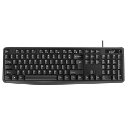 Клавиатура Genius KB-117, USB, мембранная,  черный [31310016402]