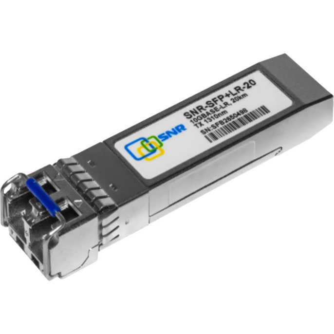 SNR-SFP+LR-20 SNR Модуль SFP+ оптический, дальность до 20км 11dB , 1310нм