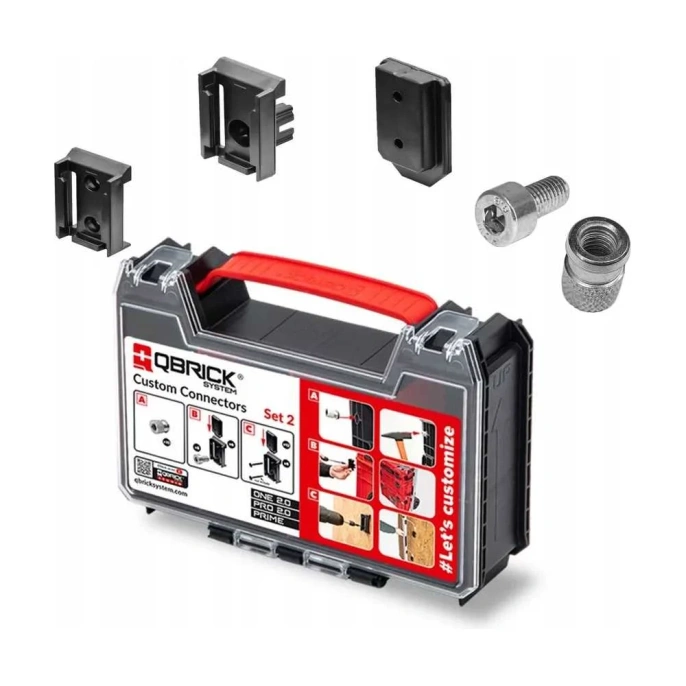 Набор адаптеров для ящиков QBRICK System Custom Connectors Set 2 2631-44