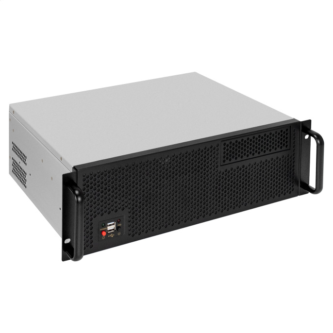Серверный корпус ExeGate Pro 3U300-03 RM 19", высота 3U, глубина 300, без БП, USB EX297478RUS