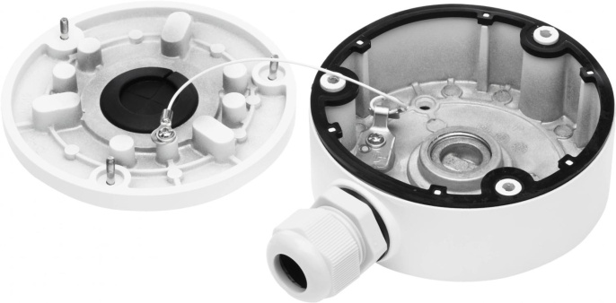 Монтажная коробка Hikvision DS-1280ZJ-XS,  белый