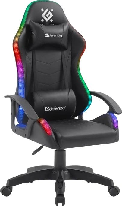 Defender Игровое кресло Factor X RGB,Черный,класс 2,PU 64045