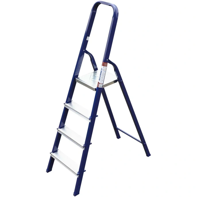 Стальная стремянка Алюмет 4 ступени. Серия M8404