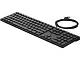Клавиатура Keyboard HP Wired Desktop 320K black (Halley) - RUSS
