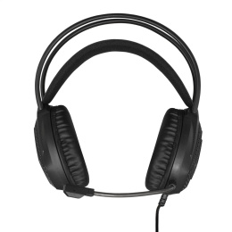 Гарнитура ExeGate Cosmos HS-704GL EX289747RUS Объемный звук 7.1, гибкий дежатель микрофона,  длина кабеля 2.5м, динамик 50мм, 20-20000Гц, RGB подсветка, USB интерфейс