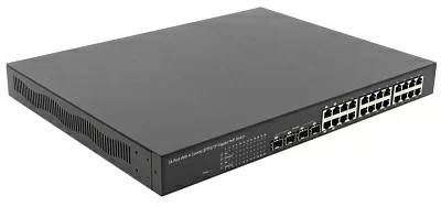 Коммутатор MultiCo EW-P70244 Ethernet Switch (20UTP 1000Mbps PoE + 4Combo 1000BASE-T/SFP)