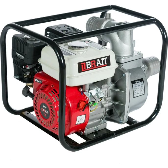 Бензиновая мотопомпа BRAIT BR-WP-30 7 15.01.003.047