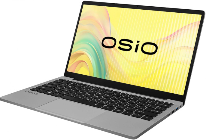 Ноутбук Osio FocusLine F140i-008 Core i5 1235U 16Gb SSD512Gb Intel Iris Xe graphics 14" IPS FHD (1920x1080) без ОС grey WiFi BT Cam 6000mAh