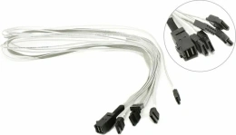 Кабель Adaptec /LR-Link SFF-8643 - 4SATA / ACK-I-HDmSAS-4SATA-SB-0.8M / 2279800-R 0.8м / LRSF43ST8P-0.8M/ CBL-00115-01-A-R