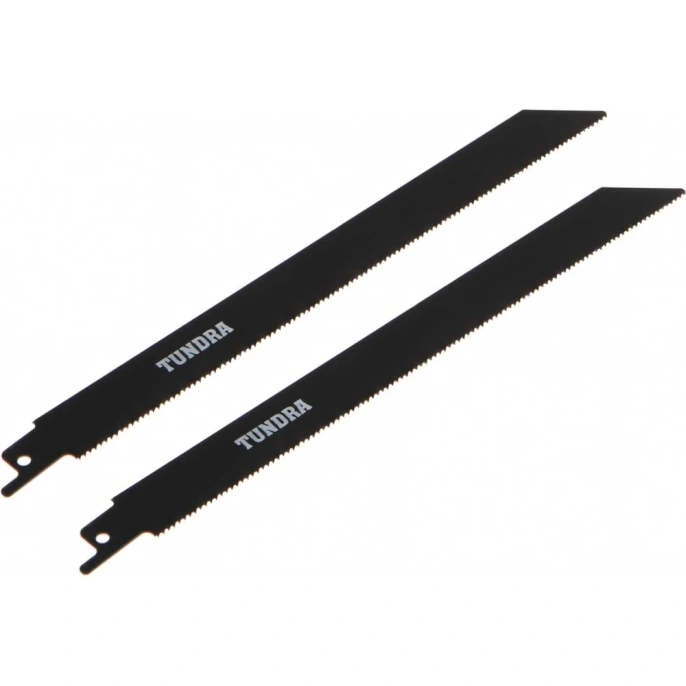 Полотно по металлу для сабельной пилы (2 шт; 227/200 мм; шаг 1.4 мм; Bimetal) ТУНДРА 6117017