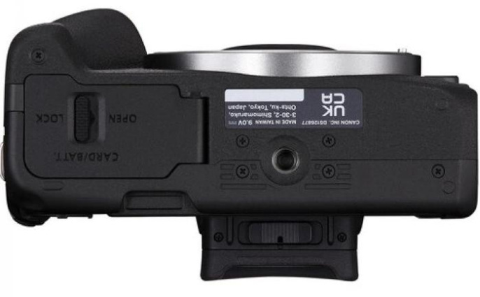 Беззеркальный фотоаппарат Canon EOS R50 kit RF-S 18-45mm IS STM , черный [5811c012]