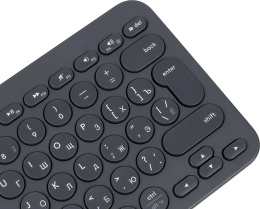 Клавиатура беспроводная Logitech K380 DARK GREY, Multi-Device, Bluetooth Classic 3.0 , 2 батарейки типа ААА