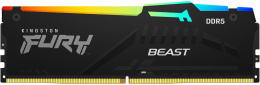 Память DDR5 8GB 5200MHz Kingston KF552C36BBEA-8 Fury Beast Expo RGB RTL Gaming PC5-41600 CL36 DIMM 288-pin 1.25В kit single rank с радиатором Ret