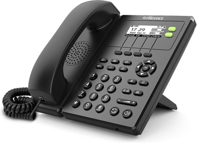 Телефон IP Flyingvoice FIP-10P черный FIP10P