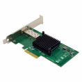 ORIENT XWT-INT520PE4 SFP, Сетевая карта PCI-Ex4 v2.0 1xSFP+ 10GbE Server NIC, Intel 82599EN chipset, 10/1 Гбит/с, 2 планки крепления в комплекте