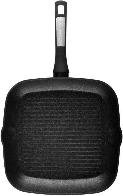 Сковорода-гриль Polaris Monolit 28G, 28x28, антипригарное покрытие, алюминиевая [15264]