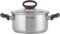 Кастрюля Rondell Tierno RDS-1592 2.8л. d=20см (с крышкой) стальной