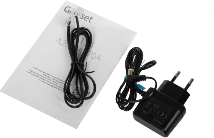 Р/Телефон Dect Gigaset A170 черный АОН