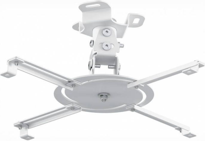 Кронштейн для проектора Holder PR-103-W, до 20кг, потолочный, поворот и наклон, белый