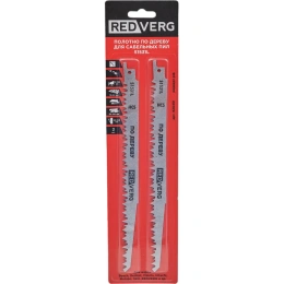 Полотно для сабельной пилы S1531L HCS, по дереву REDVERG 6623574