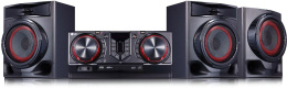 Музыкальный центр LG XBOOM CJ45, 720Вт, с караоке, Bluetooth, FM, USB, CD, черный,