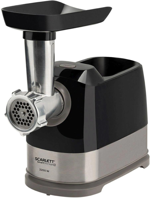 Мясорубка Scarlett SC-MG45S66,  черный/ серебристый