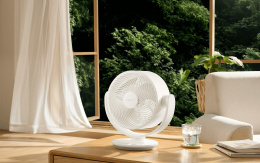 Вентилятор настольный/напольный Xiaomi Smart Desktop Air Circulation Fan 18Вт скоростей:100 белый