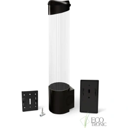 Держатель для стаканов ECOTRONIC черный ETK4007/