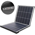 Складная влагозащищенная солнечная батарея TopOn 100W 18V DC, Type-C PD 60W, USB QC3.0 18W, USB 12W, на 2 секции TOP-SOLAR-100