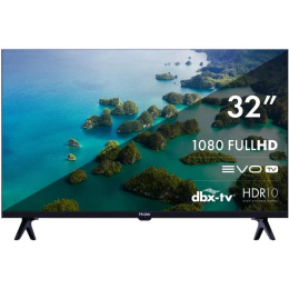 32" Телевизор HAIER Led TV S2, FULL HD, черный, СМАРТ ТВ, Android TV [DH17POM000]