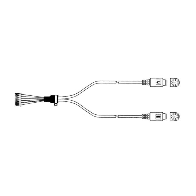 Кабель Advantech 1703060191 A Cable 1*6P-2.0/M-DIN 6P(F)*2 22cm '1703060191