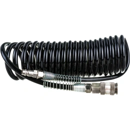 Шланг спиральный полиуретановый с брс 5 м; 6.5x10 мм WIEDERKRAFT WDK-65757