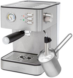 Кофеварка рожковая Profi Cook PC-ES 1209 850Вт серебристый