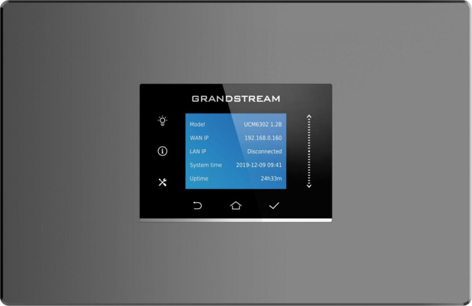 IP АТС Grandstream UCM6301 1 FXO, 1 FXS, до 500 рег., до 75 соед.
