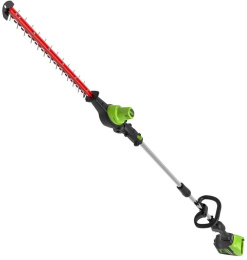 Greenworks GD60PHT61 Кусторез штанговый аккумуляторный, 60 В, 51 см, бесщеточный, без АКБ и ЗУ [2301107]