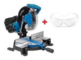 Торцовочная пила BULL CM 2501 в кор.+АКЦИЯ! Очки открытые 3М 201 Securefit прозрачные PC в подарок 05001125A2
