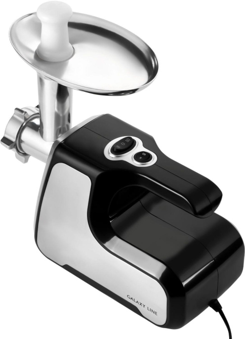 Мясорубка GALAXY LINE GL 2417,  черный / серебристый