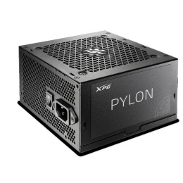 XPG Pylon 550 ATX 2.52, 550W, PWM 120mm FDB fan, Active PFC, DC to DC, 80+ BRONZE,Japanese main capacitor RET PYLON550B-BKCEU