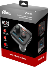 FM-трансмиттер Ritmix FMT-B100