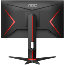 МОНИТОР 23.8" AOC 24G2ZU Black-Red с поворотом экрана IPS, 1920x1080, 240Hz, 0.5 ms, 170°/160°, 350 cd/m, 80M:1 24G2ZU/BK