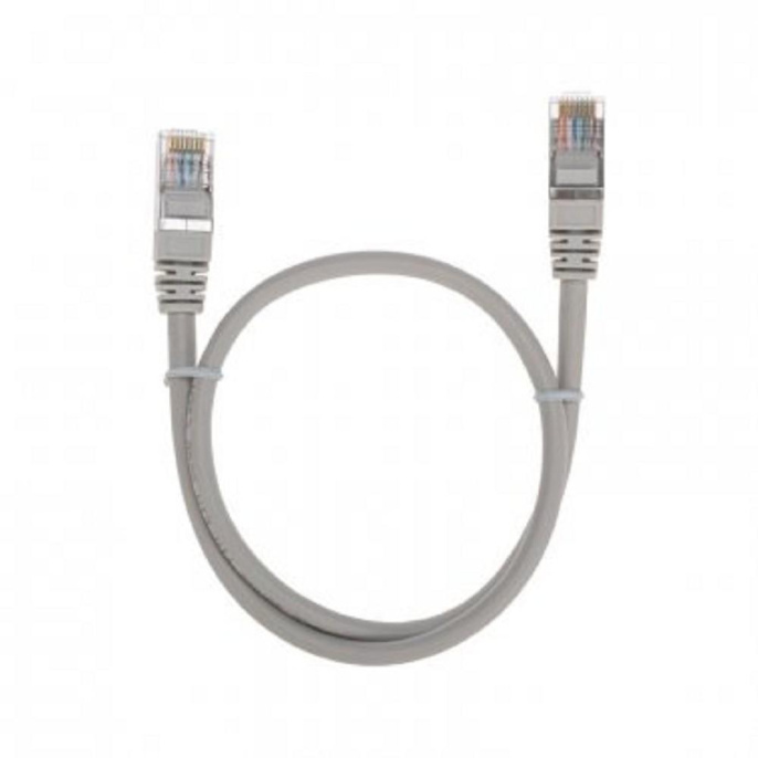 Патч-корд REXANT вилка RJ-45,  вилка RJ-45,  кат.5E,  LSZH,  0.5м,  серый [02-0110-05]