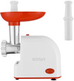 Мясорубка Kitfort КТ-2113-3 1000Вт белый/красный