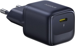 Сетевое зарядное устройство Baseus E0122802 EnerFill FN22 Fast Charger 1C 20W Cosmic Black E01228 максимальная мощность: 20 Вт, порт: 1хUSB-C, поддержка протоколов: PD 3.0/QC 3.0