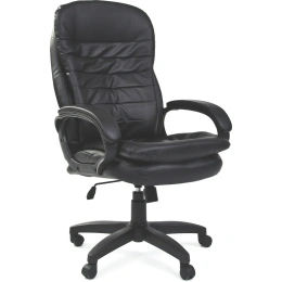 Компьютерное кресло CHAIRMAN 795 LT кожзам черный 00-07014616