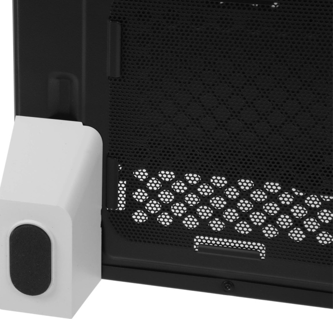 Корпус ATX Aerocool Cylon, Midi-Tower, без БП,  белый [cylon wh]