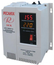 Стабилизатор напряжения Ресанта АСН-1500Н/1-Ц, серый [63/6/20]