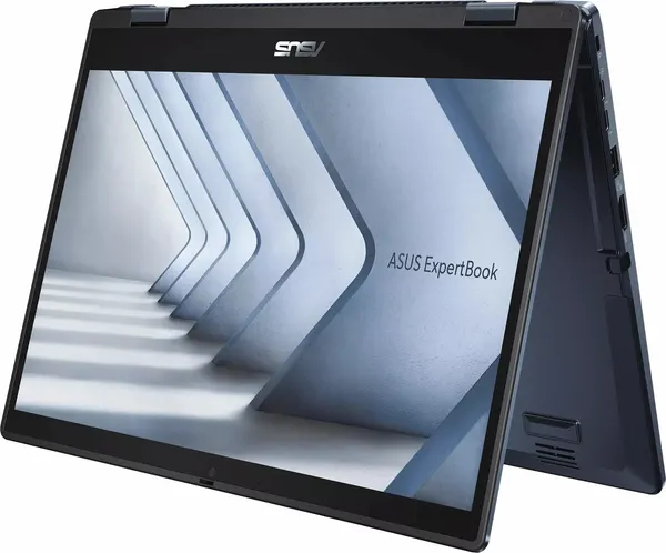 Ноутбук ASUS Expertbook B3 Flip B3402FVA-I516512B7D Intel Core 5 120U 1400MHz/14"/1920x1080/16GB/512GB SSD/Intel Graphics/Wi-Fi/Bluetooth/Без ОС (90NX07N1-M02MC0) Black