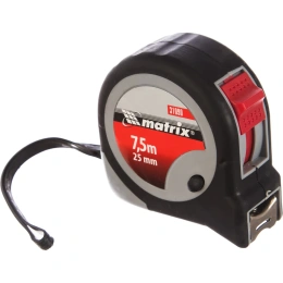 Рулетка 7,5 м х 25 мм Continuous fixation MATRIX 31090