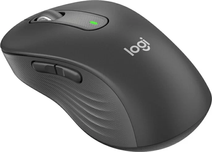 Мышь Logitech M650 Large графитовый оптическая 4000dpi беспров. BT/Radio USB 4but (910-006388)