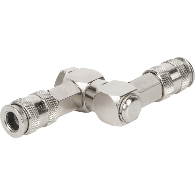 Разветвитель пневматический 1/4F; 2 выхода рапид EURO WIEDERKRAFT WDK-83RL